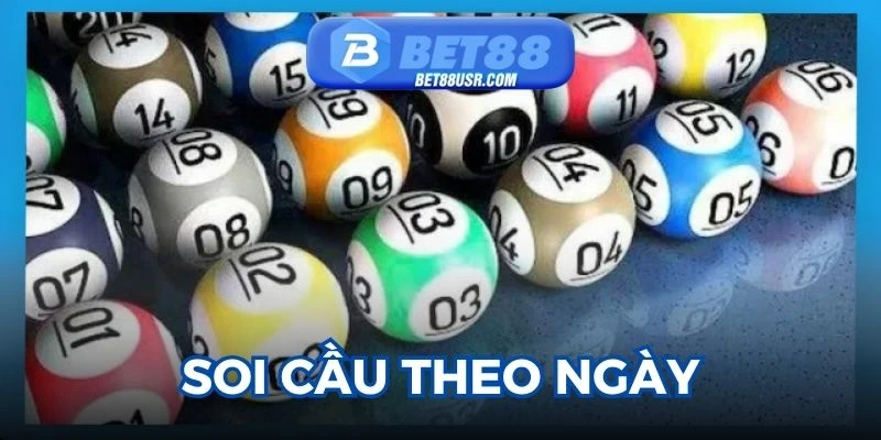 Khách hàng tiến hành soi cầu theo ngày