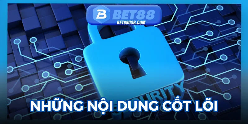 Tổng quan những nguyên tắc bảo mật chính được áp dụng